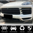 Porsche Cayenne 2018- Front Lip Overlay (for Base 2018-2023, Carbon) photo 3