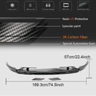 Porsche Cayenne 2018- Front Lip Overlay (for Base 2018-2023, Carbon) photo 5