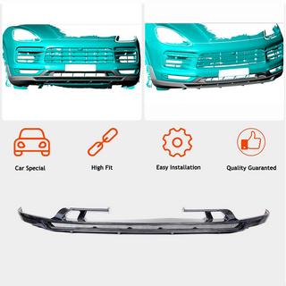 Front Lip Overlay (for Base 2018-2023, Carbon) Porsche Cayenne 2018- photo 2