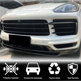 Front Lip Overlay (for Base 2018-2023, Carbon) Porsche Cayenne 2018- photo 3