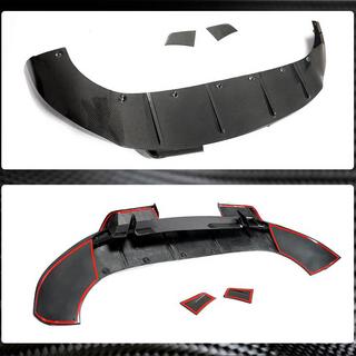 Front Lip Overlay (for Base 2018-2023, Carbon) Porsche Cayenne 2018- photo 4