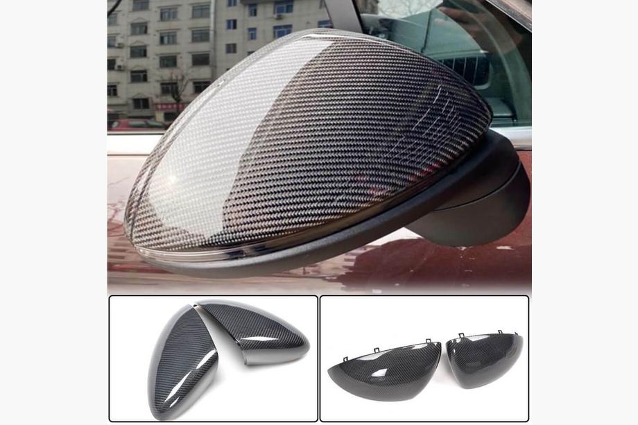Porsche Cayenne 2010-2017 Mirror Covers (2010-2014, Carbon) Image