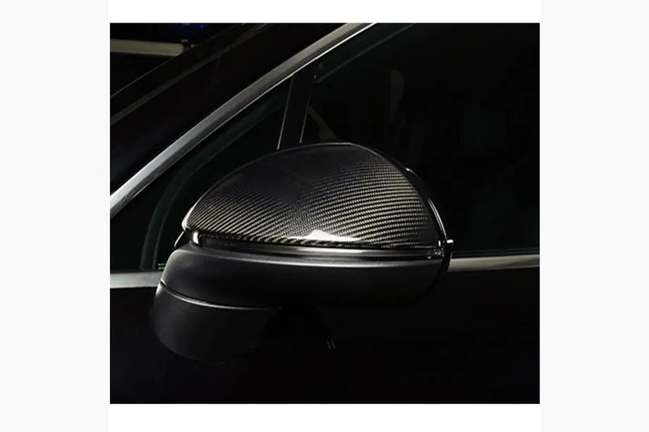 Porsche Cayenne 2018- Mirror Covers (2018-2023, Carbon) Image