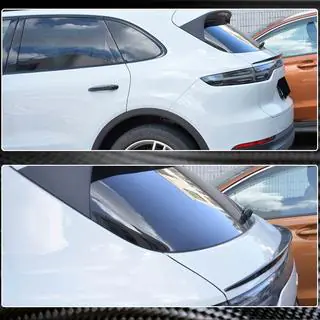 Lower Spoiler (Carbon) Porsche Cayenne 2018- photo 4