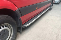Mercedes Sprinter W906 2006–2018 Side Steps Fullmond (2 pcs, aluminum) photo 1