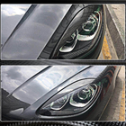 Porsche Macan 2014-2024 Headlight Eyelids (2014-2018, Carbon) photo 5