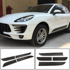 Porsche Macan 2014-2024 Door Moldings (2014-2021, Carbon) photo 1