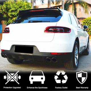 Rear Bumper Diffuser V1 (2014-2021, Carbon) Porsche Macan 2014-2024 photo 2