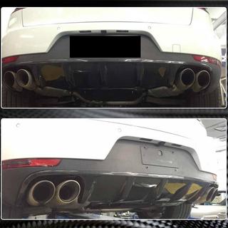 Rear Bumper Diffuser V1 (2014-2021, Carbon) Porsche Macan 2014-2024 photo 4