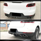 Porsche Macan 2014-2024 Rear Bumper Diffuser V2 (2014-2021, Carbon) photo 5