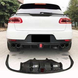 Rear Bumper Diffuser V2 (2014-2021, Carbon) Porsche Macan 2014-2024 photo 1