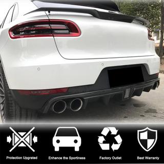 Rear Bumper Diffuser V2 (2014-2021, Carbon) Porsche Macan 2014-2024 photo 3