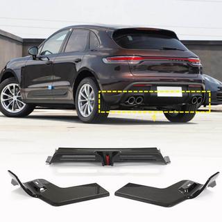 Rear Bumper Diffuser V2 (2021+, Carbon) Porsche Macan 2014-2024 photo 1