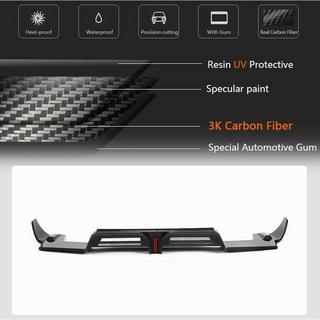 Rear Bumper Diffuser V2 (2021+, Carbon) Porsche Macan 2014-2024 photo 4