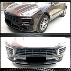 Porsche Macan 2014-2024 Front Bumper Lip V2 (2014-2018, Carbon) photo 3