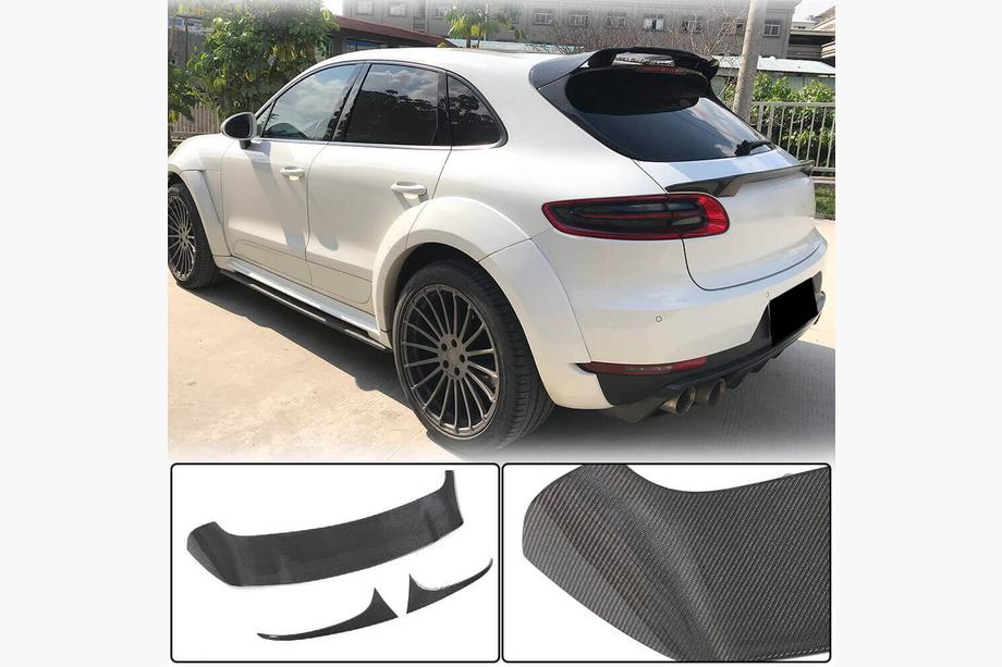 Porsche Macan 2014-2024 Rear Spoiler (2014-2021, Carbon) Image