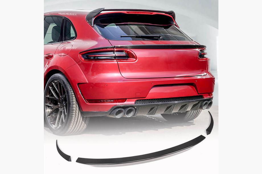Porsche Macan 2014-2024 Lower Spoiler (2014-2018, Carbon) Image