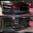 Porsche Panamera 2009-2016 Front Bumper Lip Spoiler (for Base 2013-2016, Carbon) photo 4
