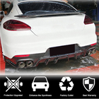 Porsche Panamera 2009-2016 Rear Bumper Diffuser (2013-2016, Carbon) photo 2