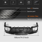 Porsche Panamera 2009-2016 Rear Bumper Diffuser (2013-2016, Carbon) photo 5
