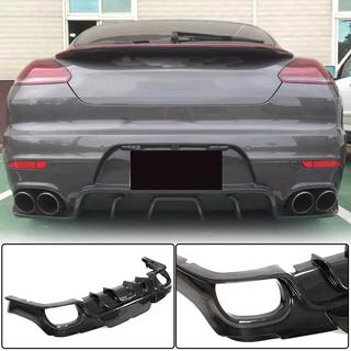 Rear Bumper Diffuser (2013-2016, Carbon) Porsche Panamera 2009-2016 photo 1