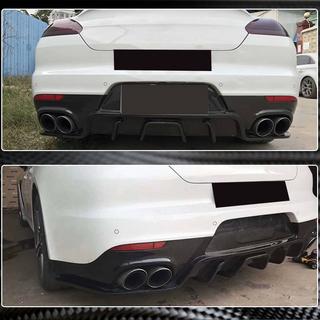 Rear Bumper Diffuser (2013-2016, Carbon) Porsche Panamera 2009-2016 photo 3