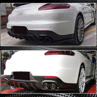 Rear Bumper Diffuser (2013-2016, Carbon) Porsche Panamera 2009-2016 photo 4