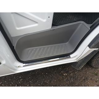 Door Sill Covers VIP-Style (2 pcs, Stainless Steel) Mercedes Sprinter W906 2006–2018 photo 1