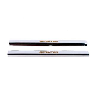 Door Sill Covers VIP-Style (2 pcs, Stainless Steel) Mercedes Sprinter W906 2006–2018 photo 3