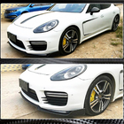Porsche Panamera 2009-2016 Front Bumper Lip V2 (for Turbo/Turbo S/GTS) photo 3