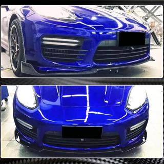 Front Bumper Lip V2 (for Turbo/Turbo S/GTS) Porsche Panamera 2009-2016 photo 4