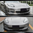 Porsche Panamera 2009-2016 Front Bumper Lip Spoiler (for Base 2009-2013, Carbon) photo 4
