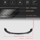 Porsche Panamera 2009-2016 Front Bumper Lip Spoiler (for Base 2009-2013, Carbon) photo 5