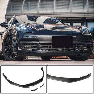 Front Bumper Lip Spoiler (2016-2020, Carbon) photo 1