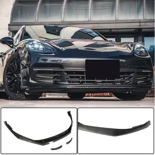 Front Bumper Lip Spoiler (2016-2020, Carbon)