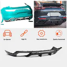 Porsche Panamera 2016-2023 Rear Bumper Diffuser (2016-2020, Carbon) photo 2