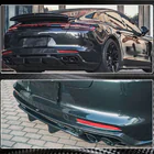 Porsche Panamera 2016-2023 Rear Bumper Diffuser (2016-2020, Carbon) photo 5