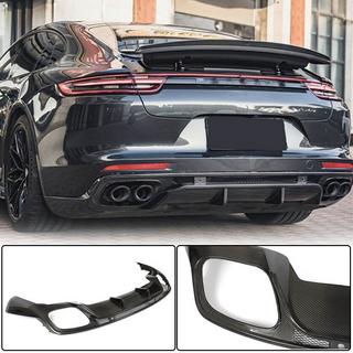 Rear Bumper Diffuser (2016-2020, Carbon) photo 1