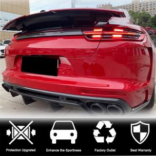 Rear Bumper Diffuser (2016-2020, Carbon) photo 3