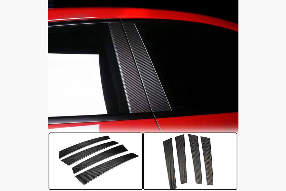 Porsche Panamera 2016-2023 Carbon Door Pillar Covers (2016-2020) Image