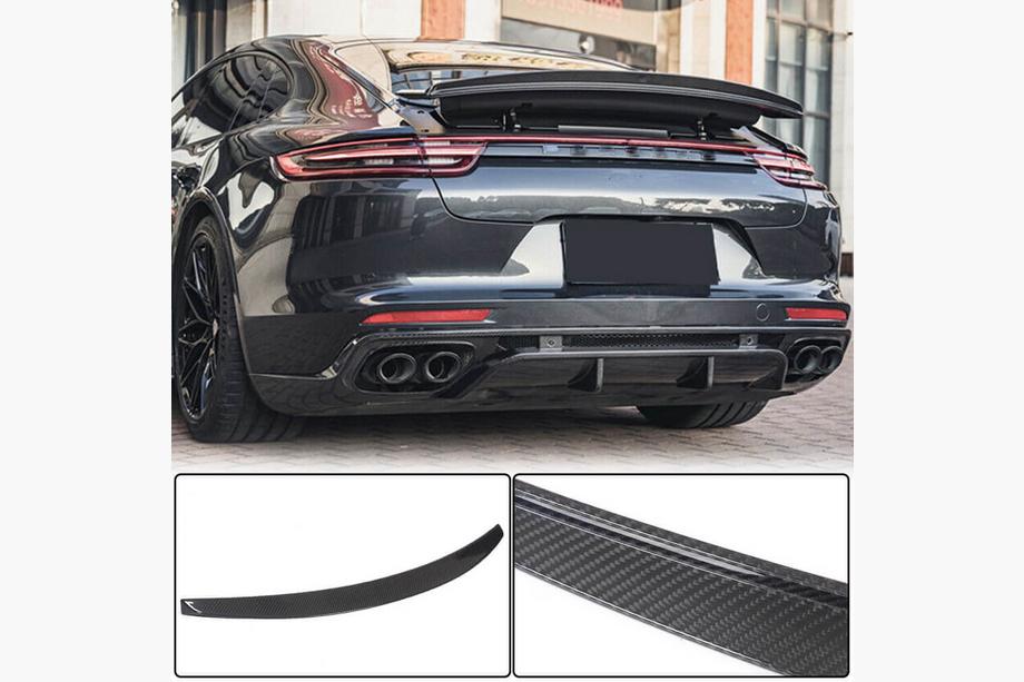 Porsche Panamera 2016-2023 Spoiler (2016-2020, Carbon) Image