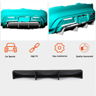 Porsche Taycan 2019- Rear Bumper Diffuser (for 2019-2024 Turbo S SD, Carbon) photo 2