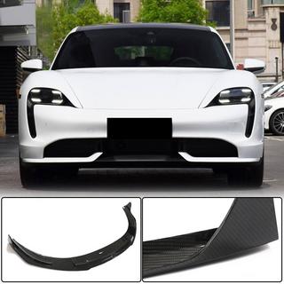 Front Bumper Lip Spoiler (for 2019-2024 Turbo S, Carbon) photo 1