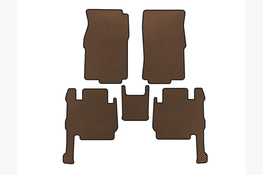 GreatWall Wingle 5 2006- EVA Floor Mats (Brown) Image
