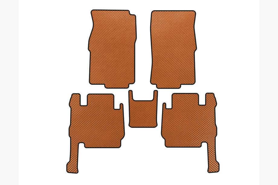 GreatWall Wingle 5 2006- EVA Floor Mats (Orange) Image