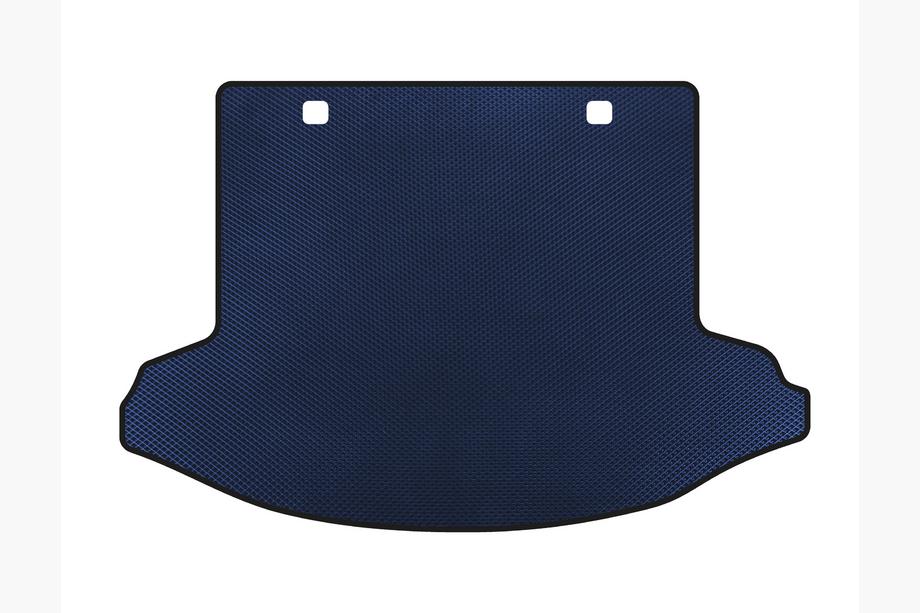 Honda CRV 2017-2022 EVA Trunk Mat v2 (7-Seater, Blue) Image