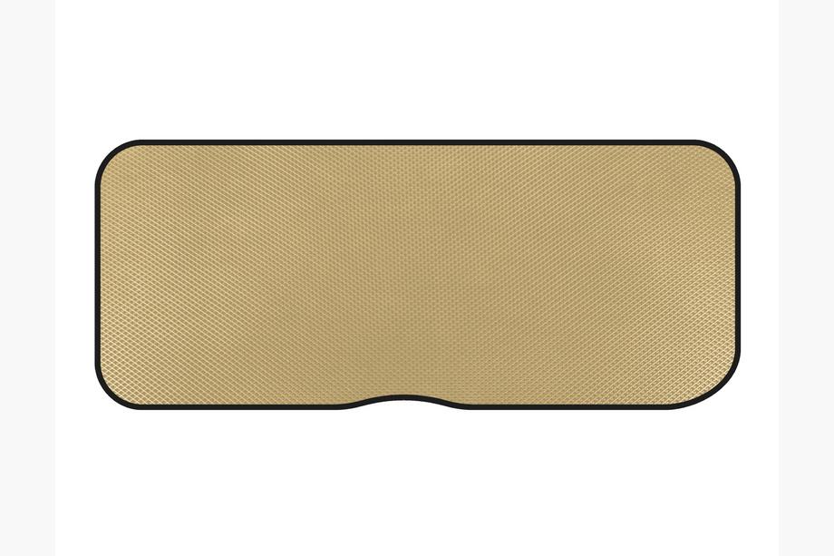 Honda Pilot 2015-2022 EVA Trunk Mat with 3rd Row Beige Image
