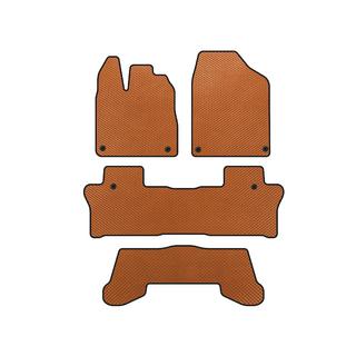 EVA Floor Mats (3 Rows, Orange)