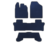 Honda Pilot 2015-2022 EVA Floor Mats (3 Rows, Blue) photo 1