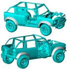 Ford Bronco 2021- Fender Flares (Carbon) photo 2